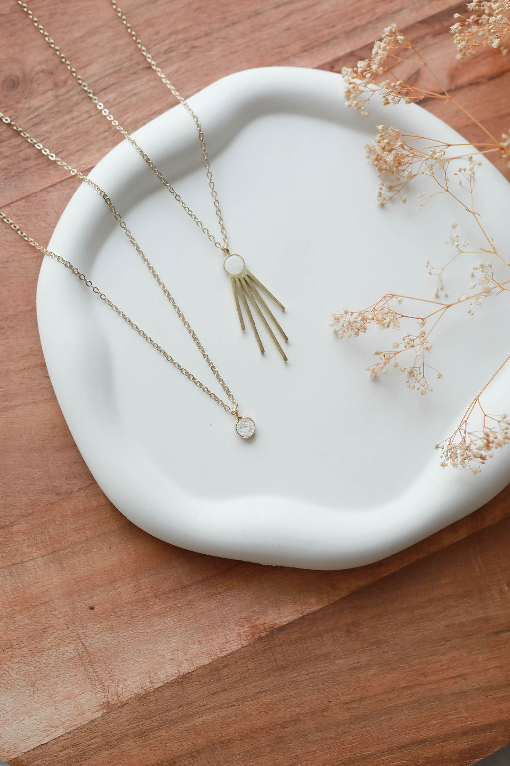 Concrete Necklace- Small Pendant